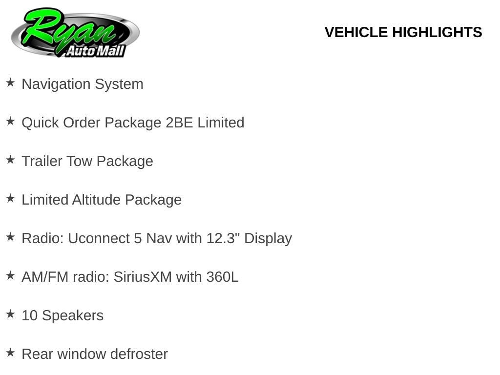 2026 Jeep Grand Cherokee Limited Altitude
