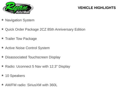 2026 Jeep Grand Cherokee L Limited 85th Anniversary Edition