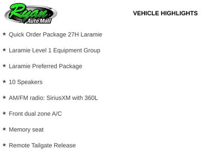 2026 RAM 1500 Laramie