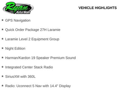 2026 RAM 1500 Laramie