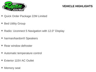 2027 RAM 1500 Limited