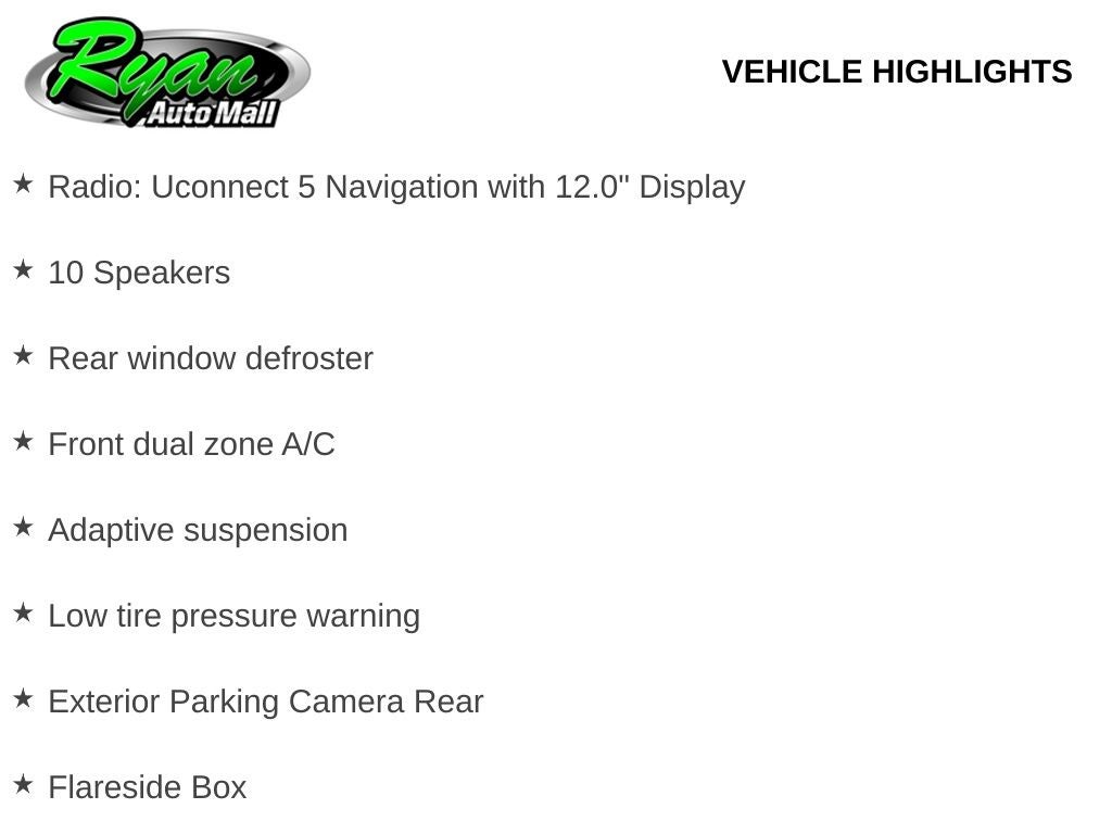 2026 RAM 1500 RHO