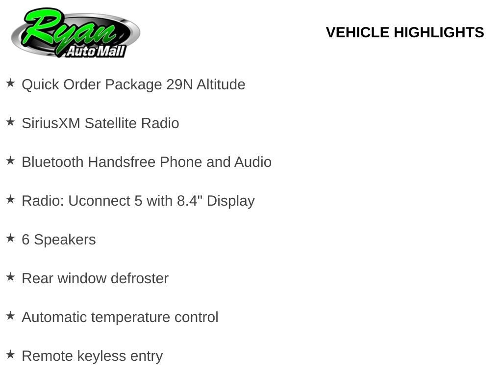 2026 Jeep Compass Altitude Special Edition