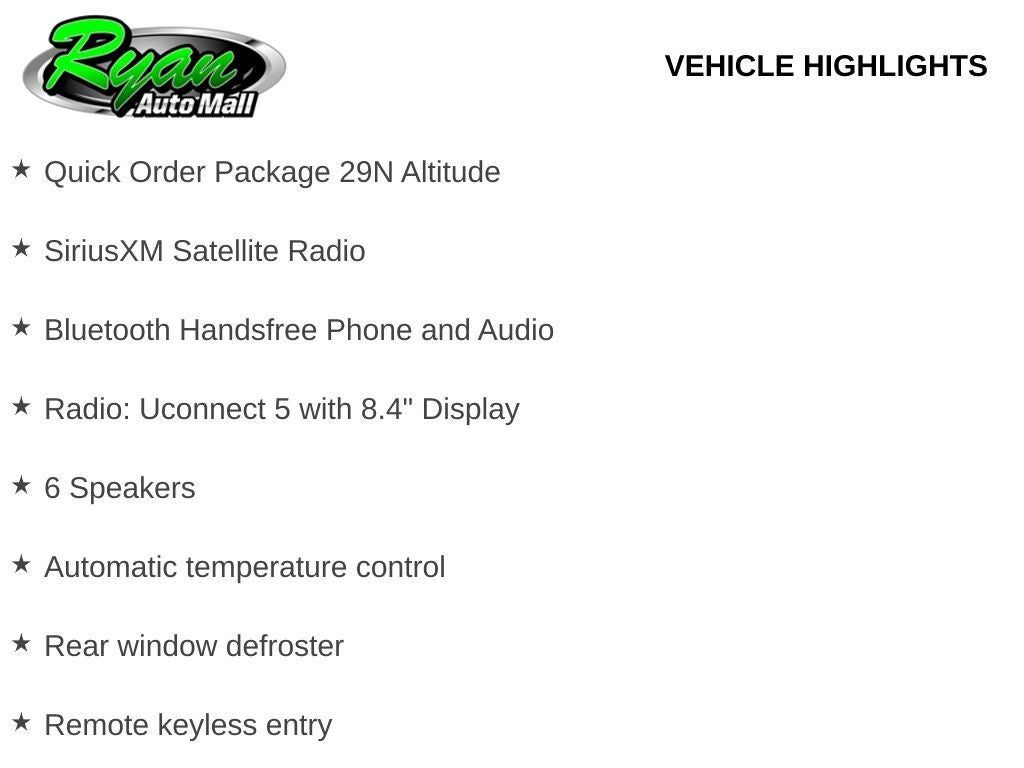 2026 Jeep Compass Altitude Special Edition