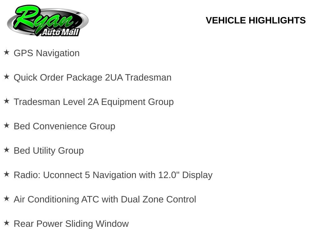 2026 RAM 3500 Tradesman