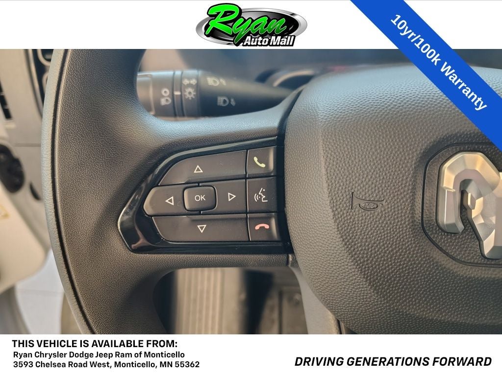 2026 RAM ProMaster 1500 Low Roof