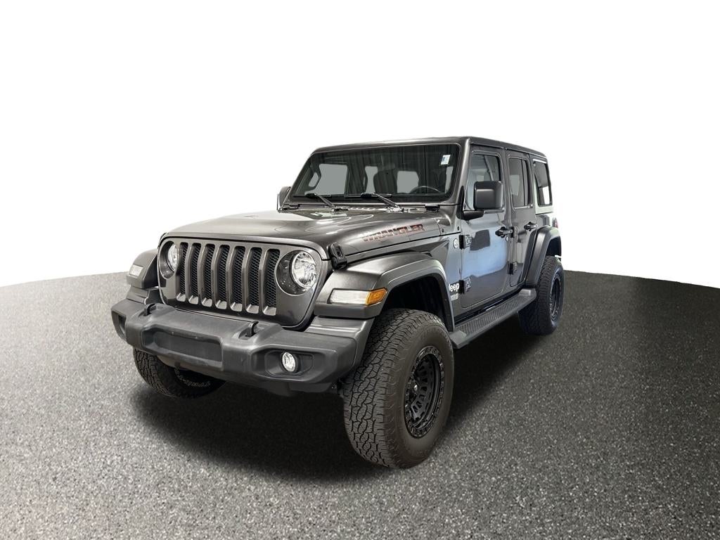 Used 2019 Jeep Wrangler Unlimited Sport S with VIN 1C4HJXDG7KW552966 for sale in Buffalo, Minnesota