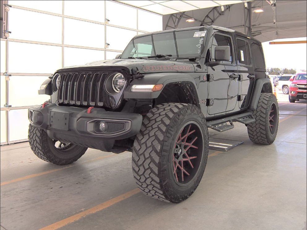 Used 2019 Jeep Wrangler Unlimited Rubicon with VIN 1C4HJXFN4KW610320 for sale in Buffalo, Minnesota