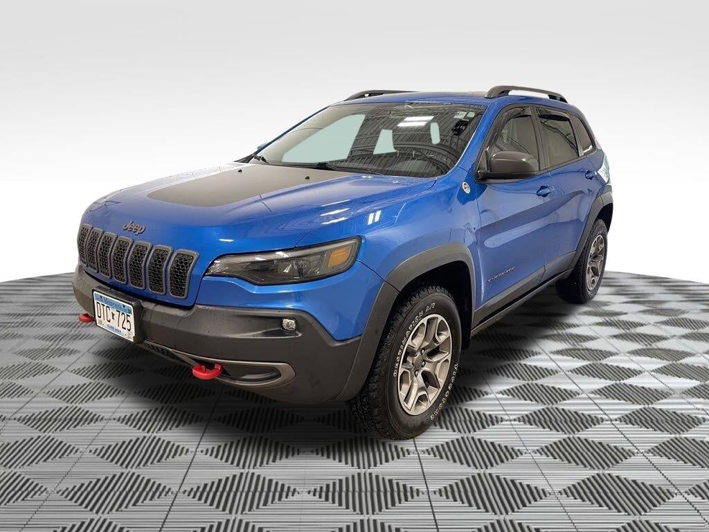 Used 2020 Jeep Cherokee Trailhawk with VIN 1C4PJMBN2LD613181 for sale in Buffalo, Minnesota