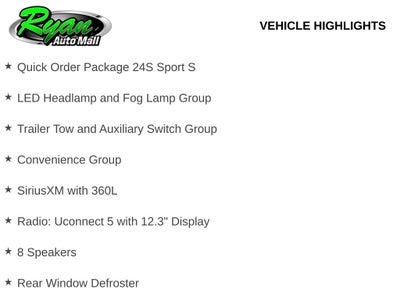 2026 Jeep Wrangler Sport S