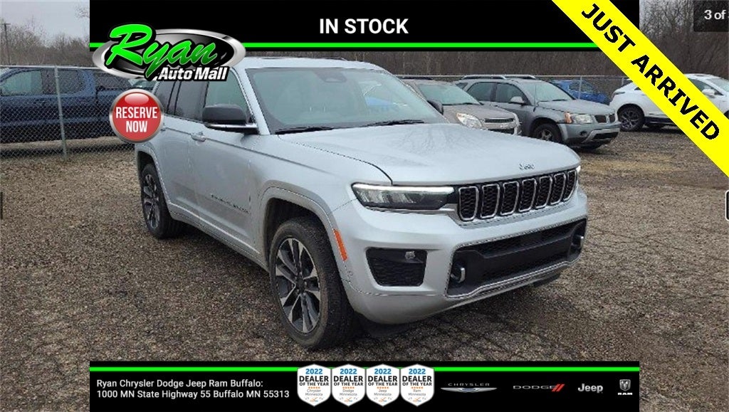 Used 2022 Jeep Grand Cherokee Overland with VIN 1C4RJHDG3N8629710 for sale in Buffalo, Minnesota