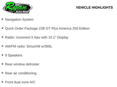 2026 Dodge Durango GT Plus America250 Edition