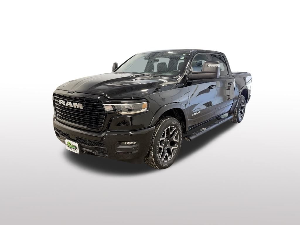 Used 2025 RAM Ram 1500 Pickup Laramie with VIN 1C6SRFJP0SN550163 for sale in Buffalo, Minnesota
