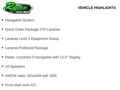 2026 RAM 1500 Laramie