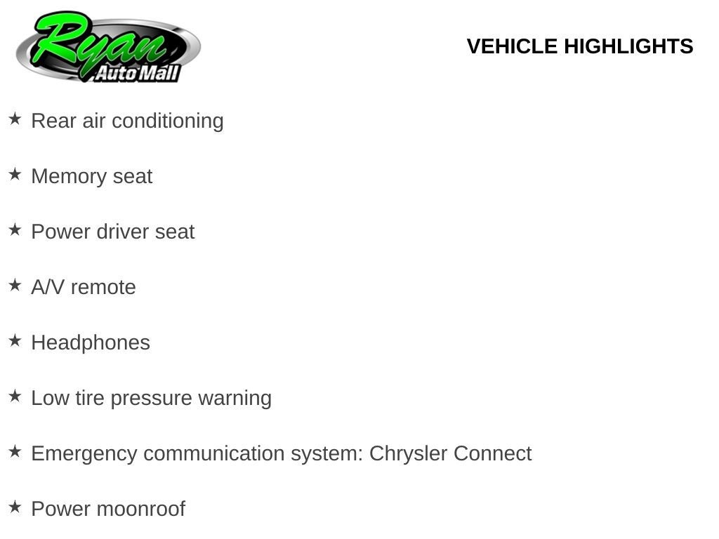 2026 Chrysler Pacifica Pinnacle