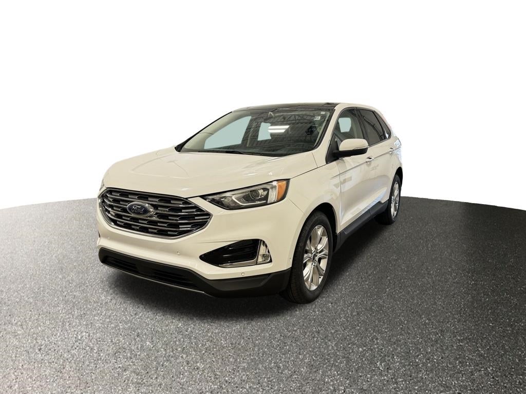 Used 2021 Ford Edge Titanium with VIN 2FMPK4K96MBA27019 for sale in Buffalo, Minnesota