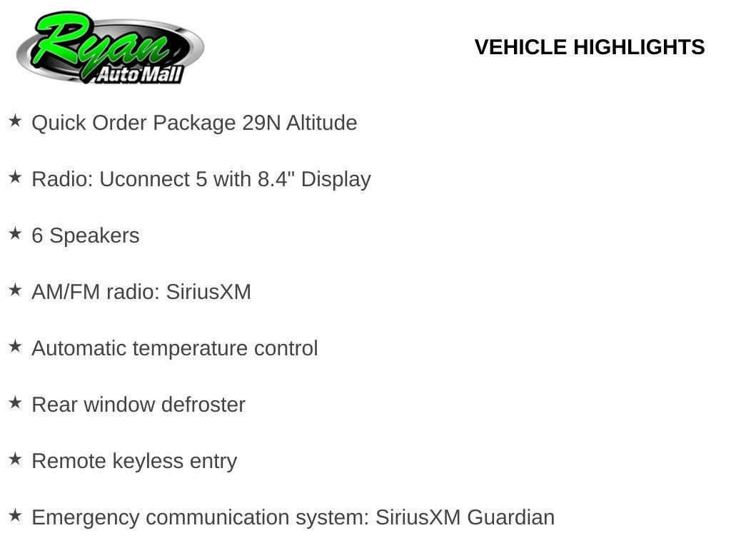 2026 Jeep Compass Altitude Special Edition