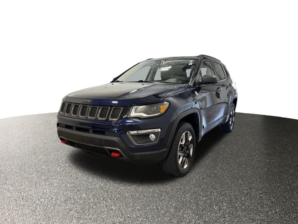 Used 2018 Jeep Compass Trailhawk with VIN 3C4NJDDB0JT346009 for sale in Buffalo, Minnesota