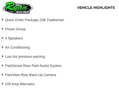 2026 RAM ProMaster 2500 High Roof