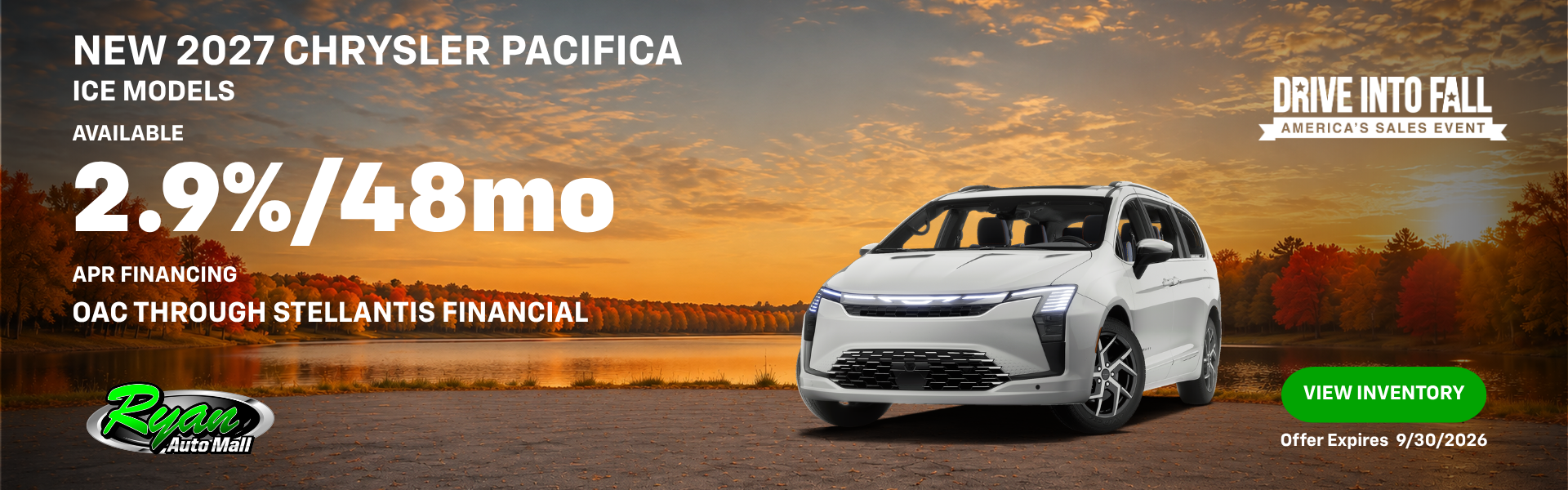 Ryan Auto Mall’s New Chrysler Select Inventory