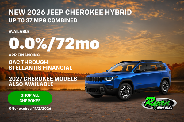 Ryan Auto Mall's Jeep Cherokee Inventory