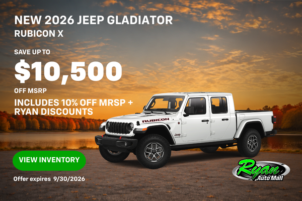 Ryan Auto Mall's Jeep Gladiator Inventory