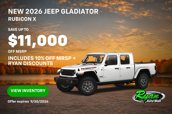 Ryan Auto Mall's Jeep Gladiator Inventory
