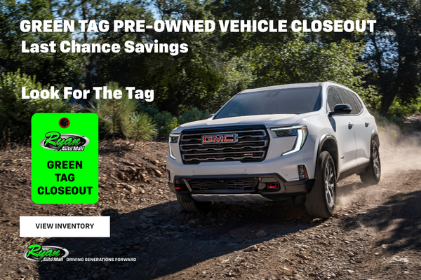 Green Tag Closeout Sale