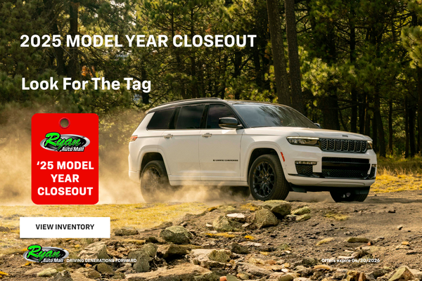 2025 Model Year Closeout
