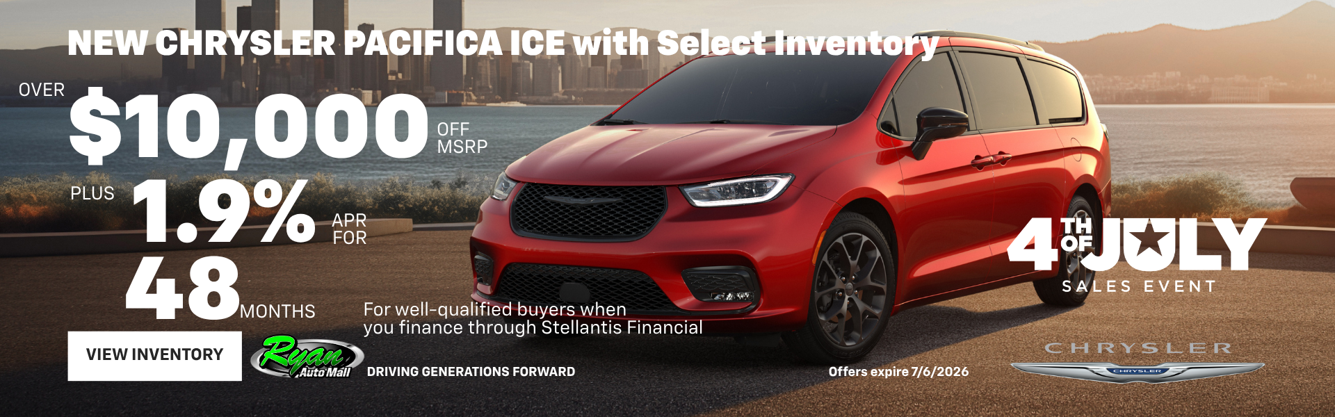 Ryan Auto Mall’s New Chrysler Select Inventory