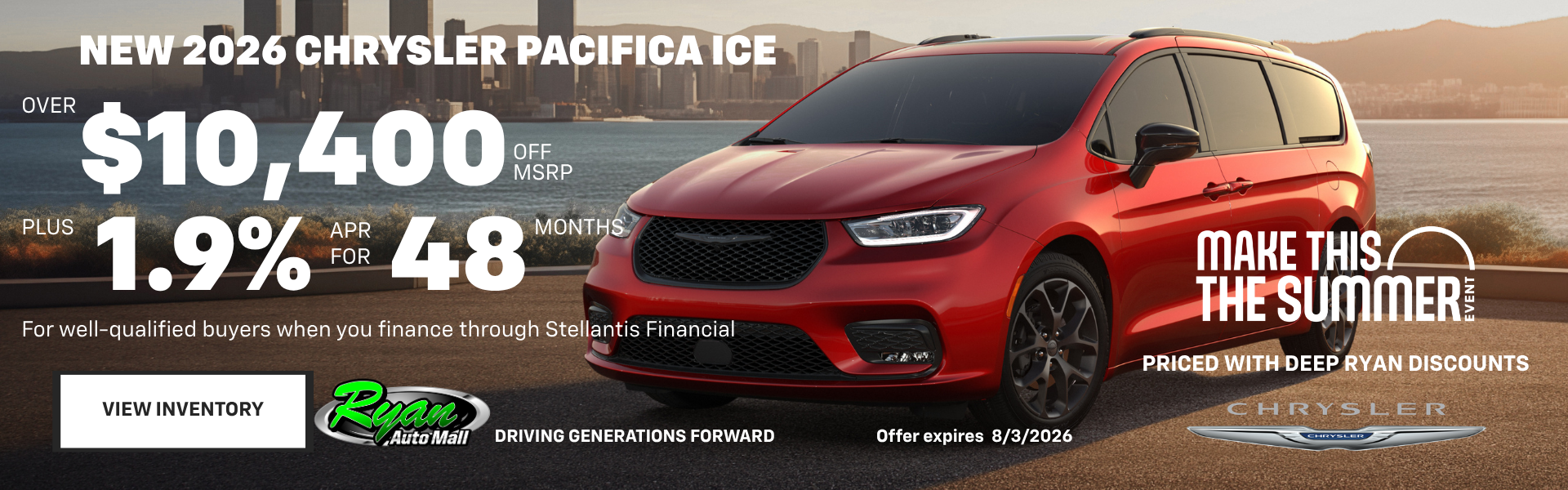 Ryan Auto Mall’s New Chrysler Select Inventory