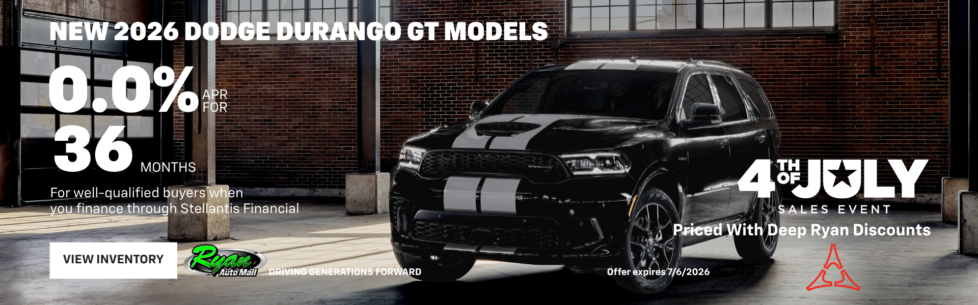 Ryan Auto Mall’s New Dodge Inventory