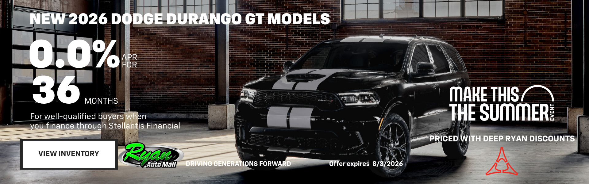 Ryan Auto Mall’s New Dodge Inventory