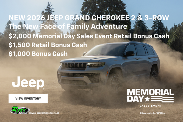 Jeep Grand Cherokee Offer