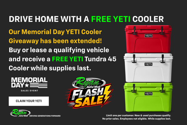 Memorial Day YETI giveaway
