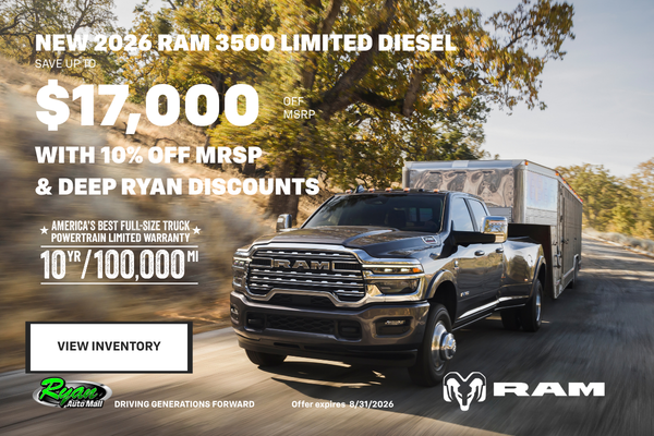 Ryan Auto Mall’s New Commercial Inventory