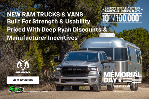 Ryan Auto Mall’s New Ram Inventory